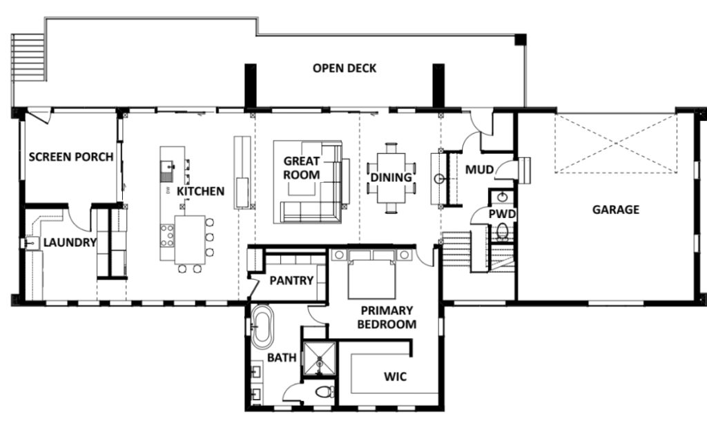 The Peers Main Floor Plan
