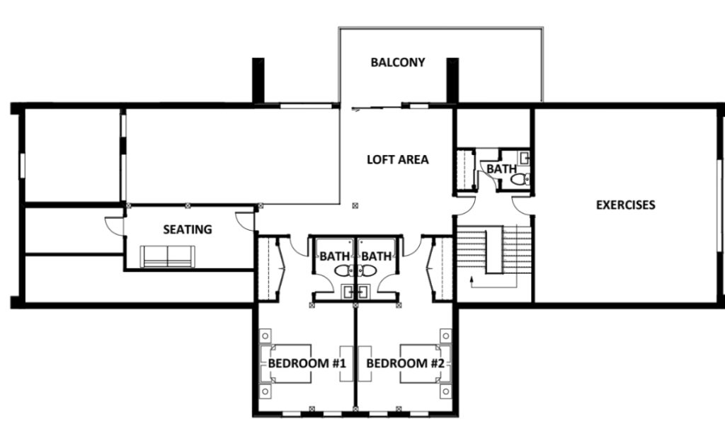 The Peers Upper Floor Plan